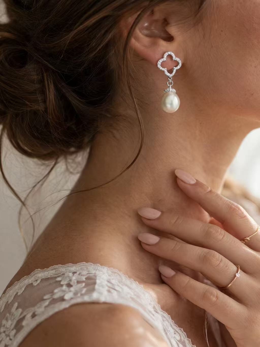 The Imperial Satin South Sea Pearl Earrings