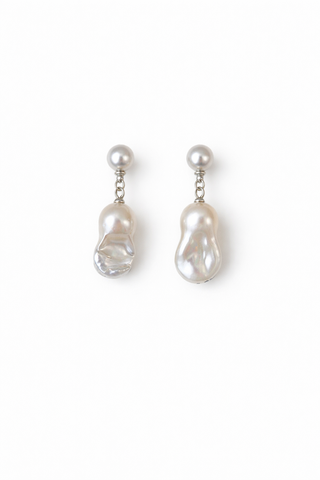The Ethereal Duo Baroque Drop Earrings