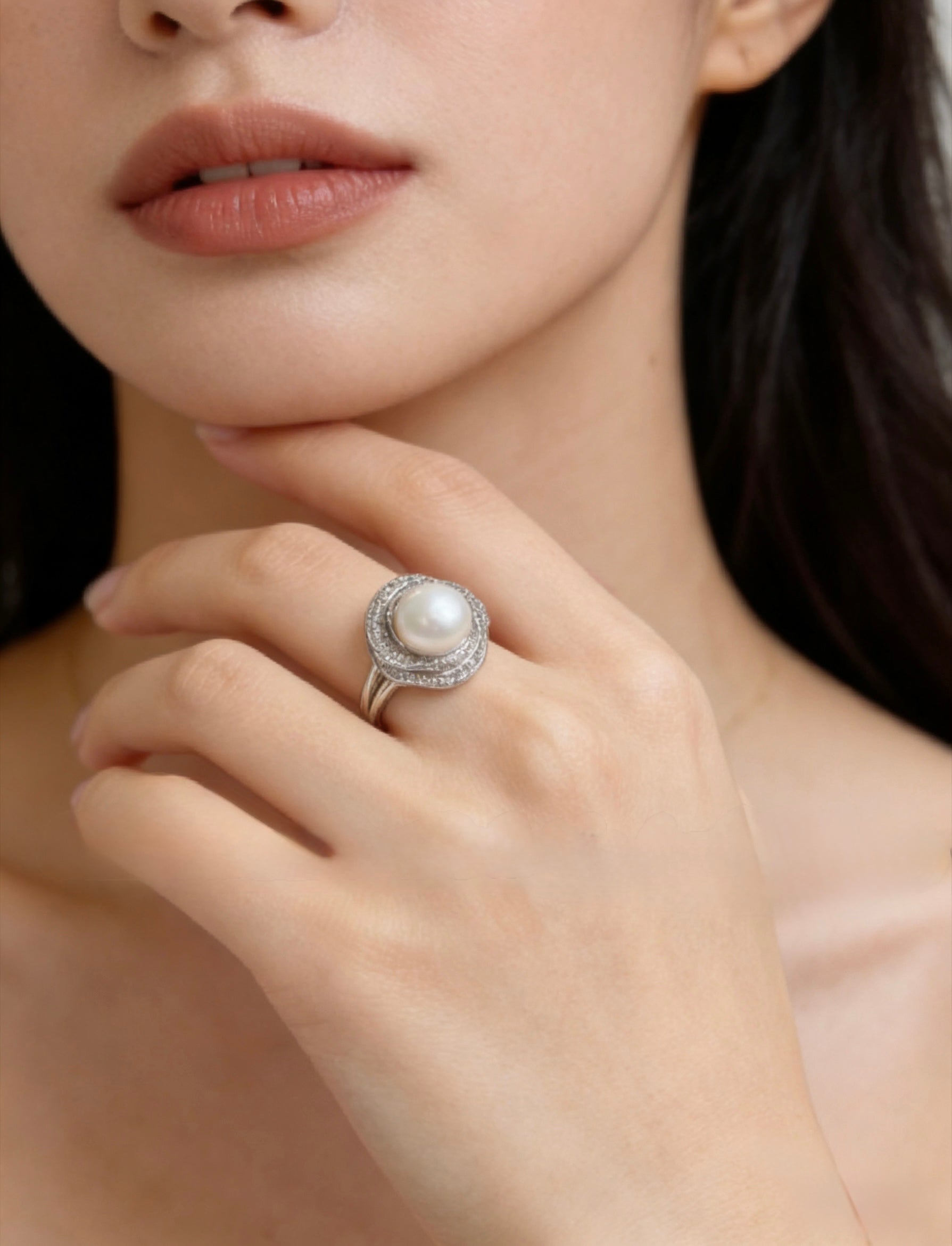 The Imperial Satin South Sea Pearl Ring