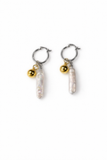 The Gilded Cascade Baroque Threader Earring
