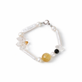 The Solar Flare Pearl & Citrine Bracelet