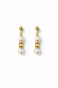 The Ethereal Drop Baroque Pearl Earrings