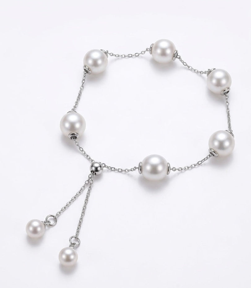 The Ethereal Aura Pearl Bracelet
