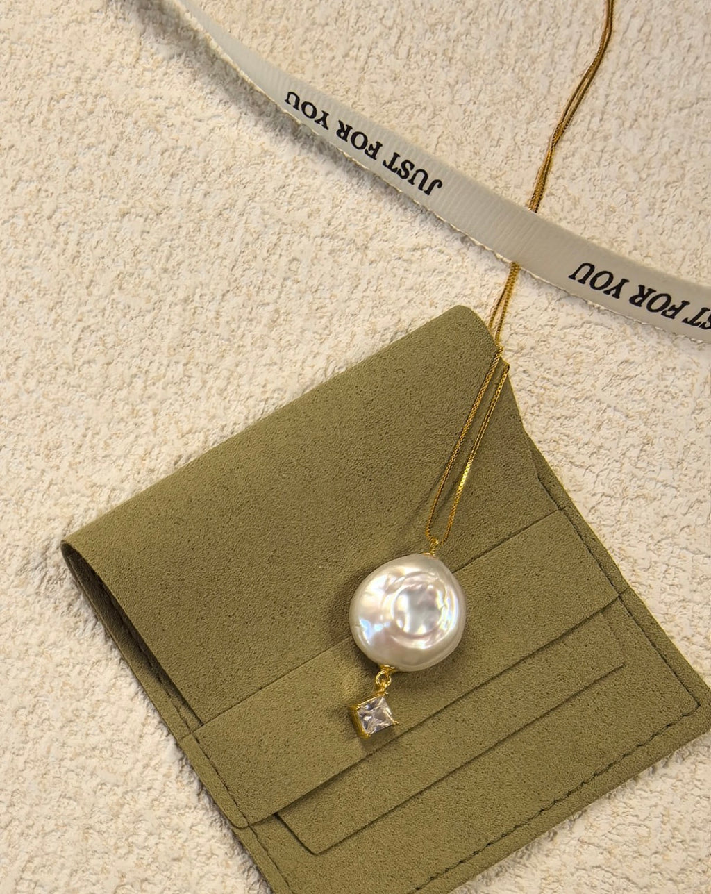 The Ethereal Drop Baroque Pearl Necklace