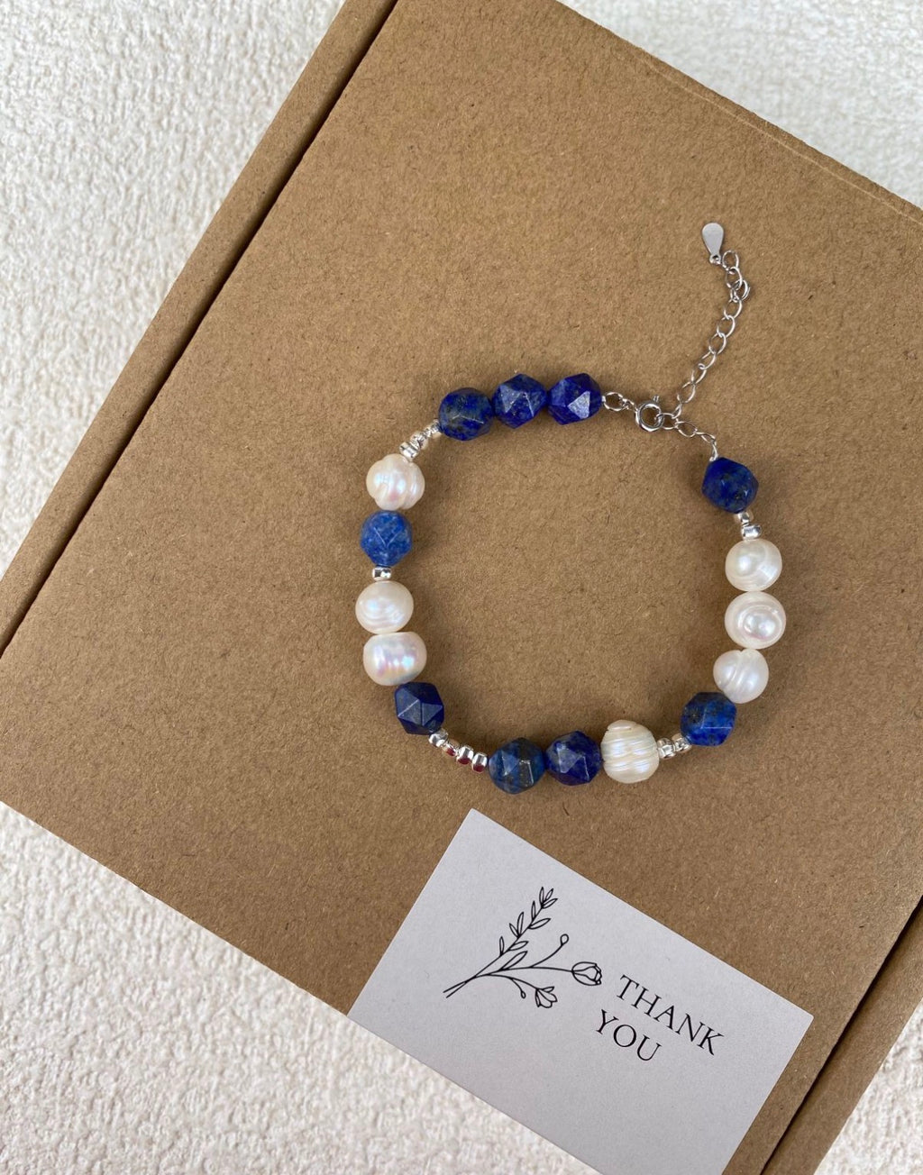 The Midnight Ocean Kyanite Petit Pearls Bracelet