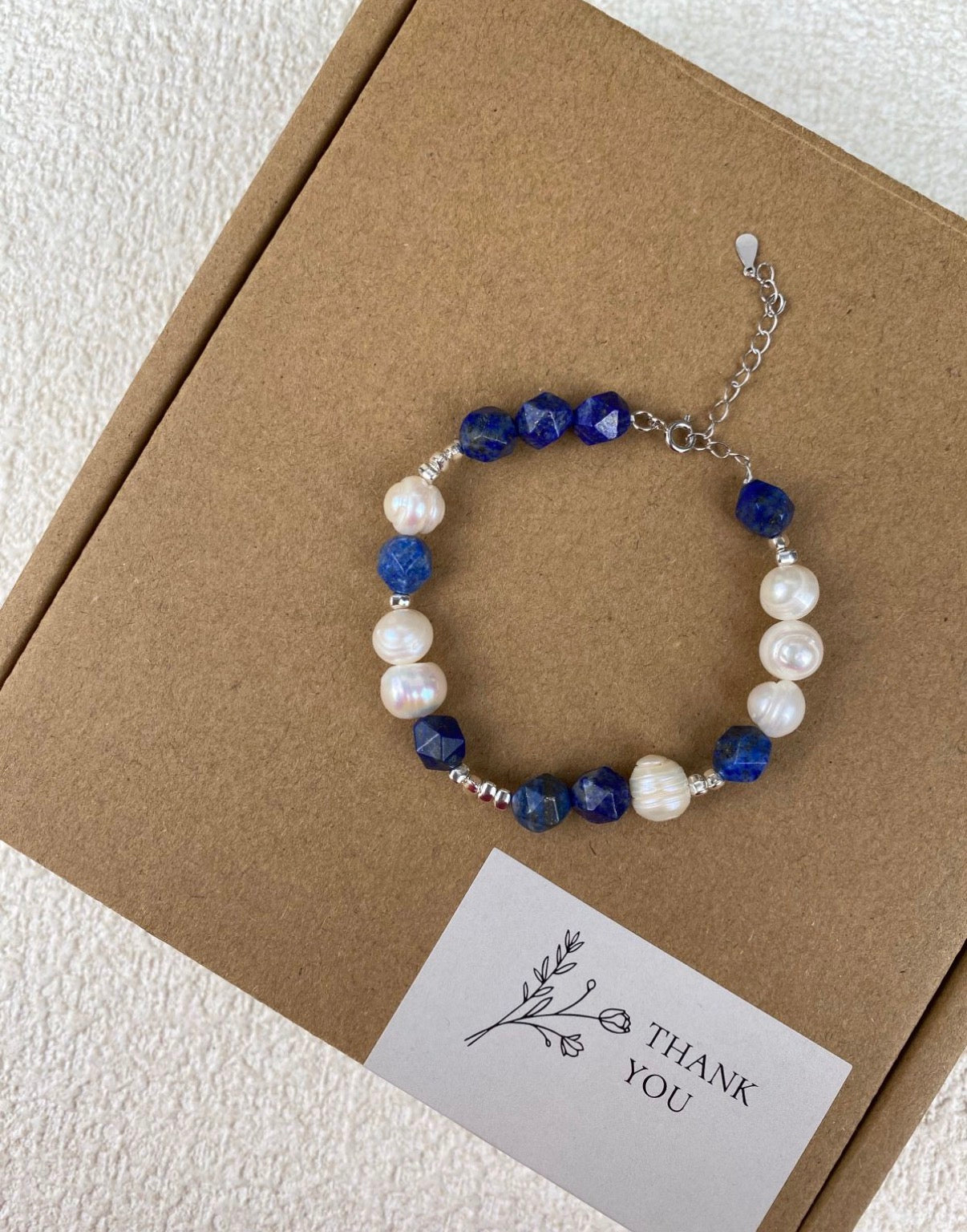 The Midnight Ocean Kyanite Petit Pearls Bracelet