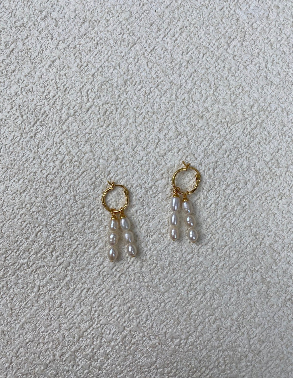 The Double Radiance Pearl Drop Earrings