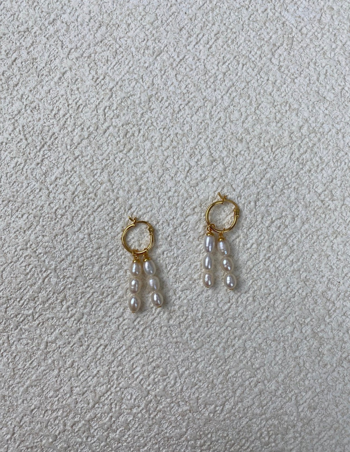 The Double Radiance Pearl Drop Earrings