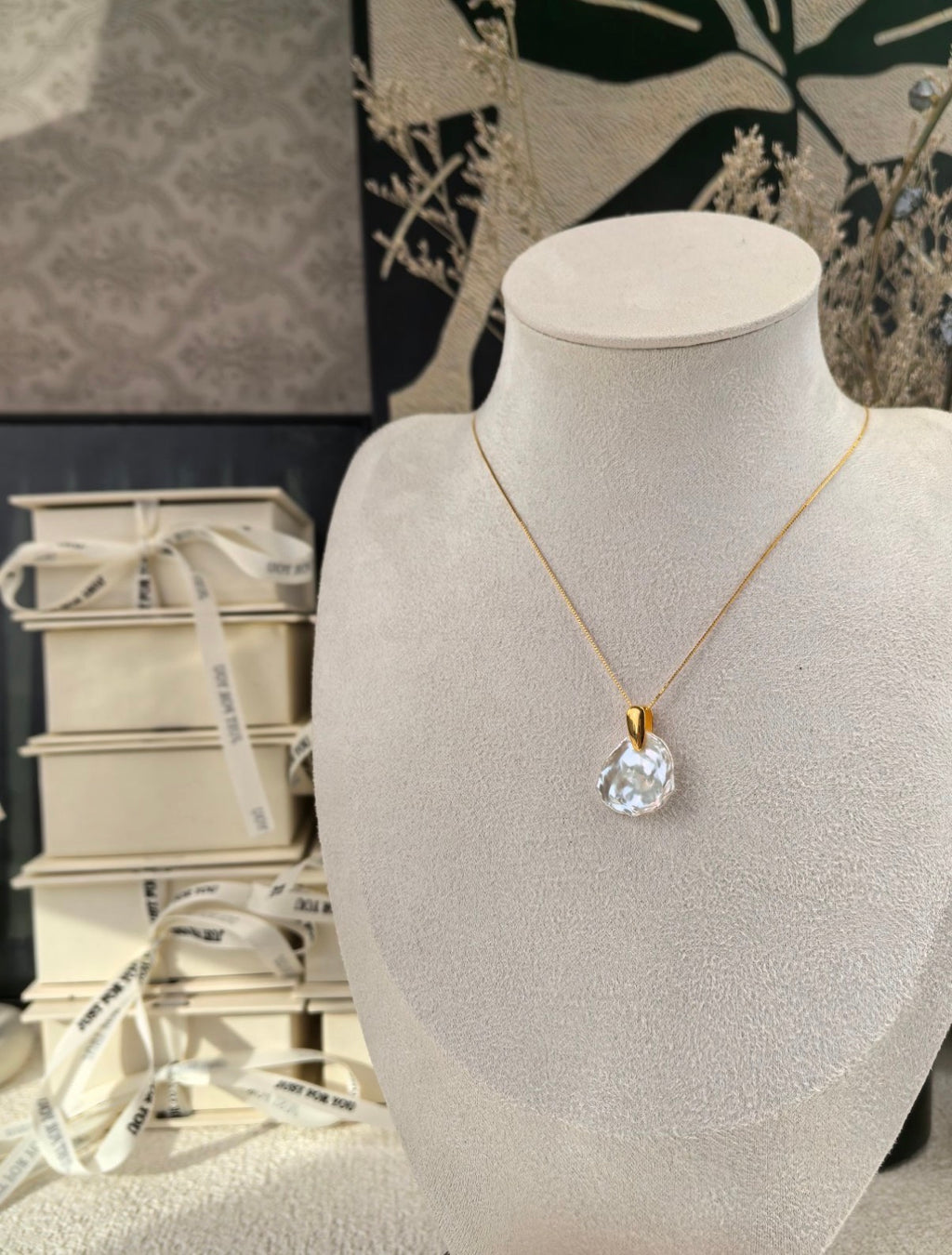 The Petal Breeze Baroque Pearl Necklace