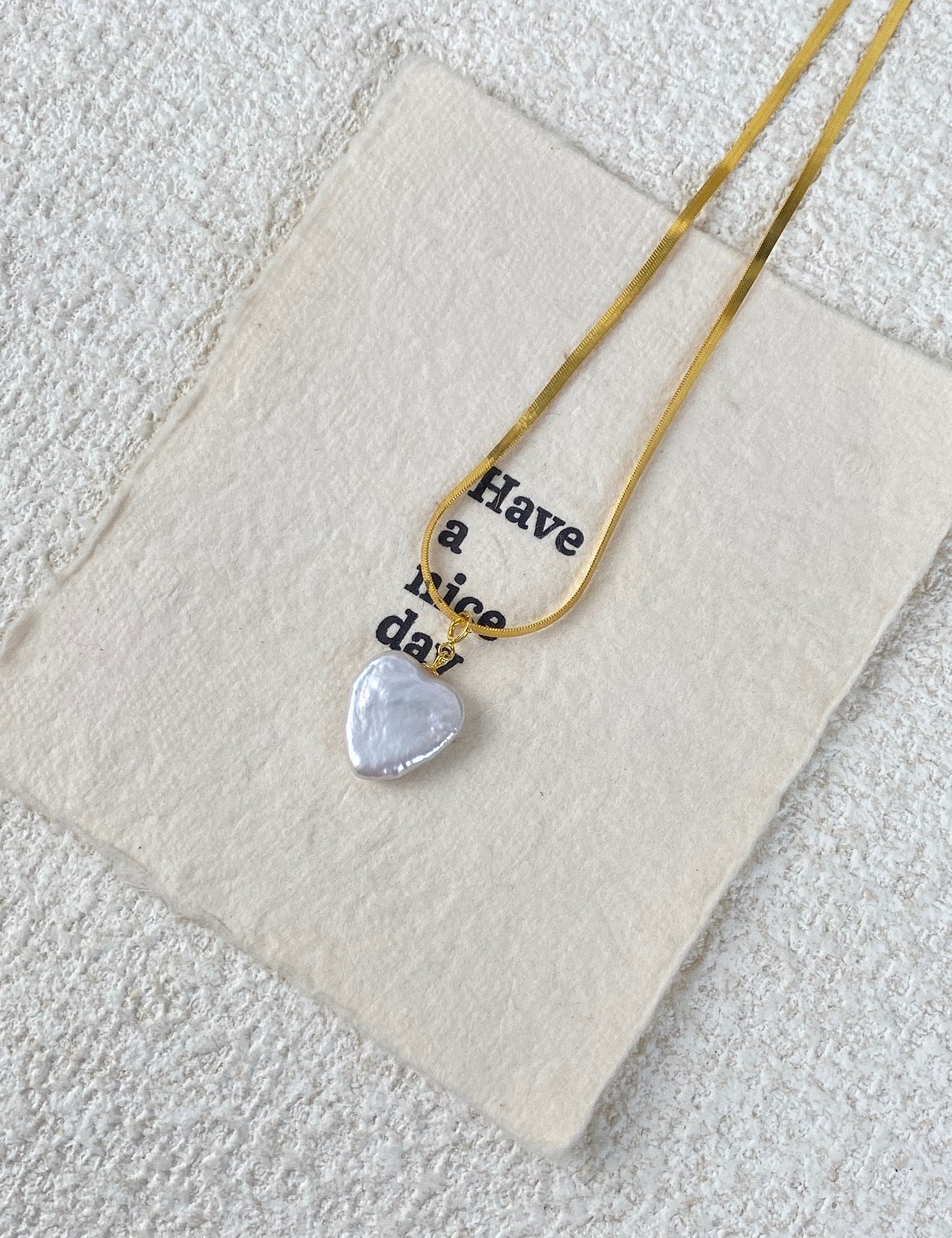 The Heart of the Tides Baroque Pearl Necklace