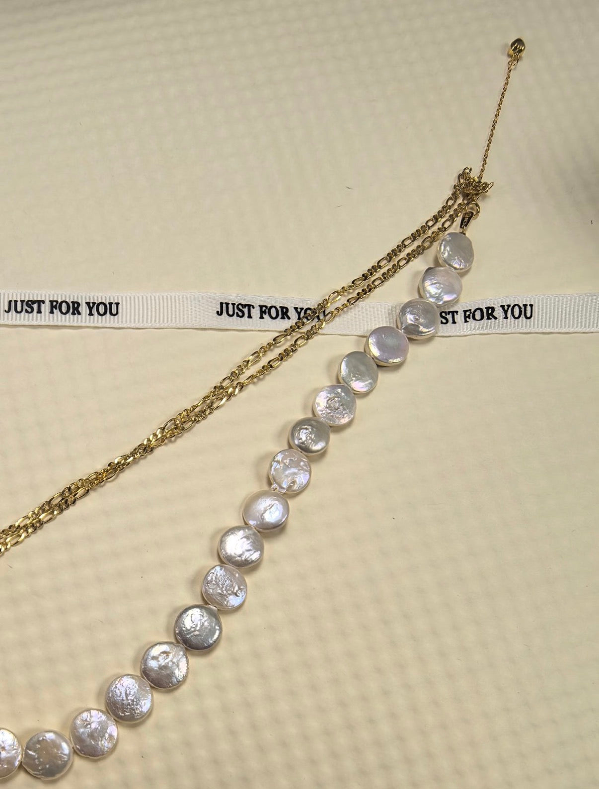 The Elysian Fusion Asymmetric Baroque Necklace