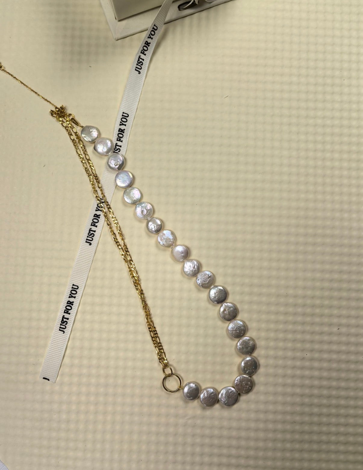The Elysian Fusion Asymmetric Baroque Necklace