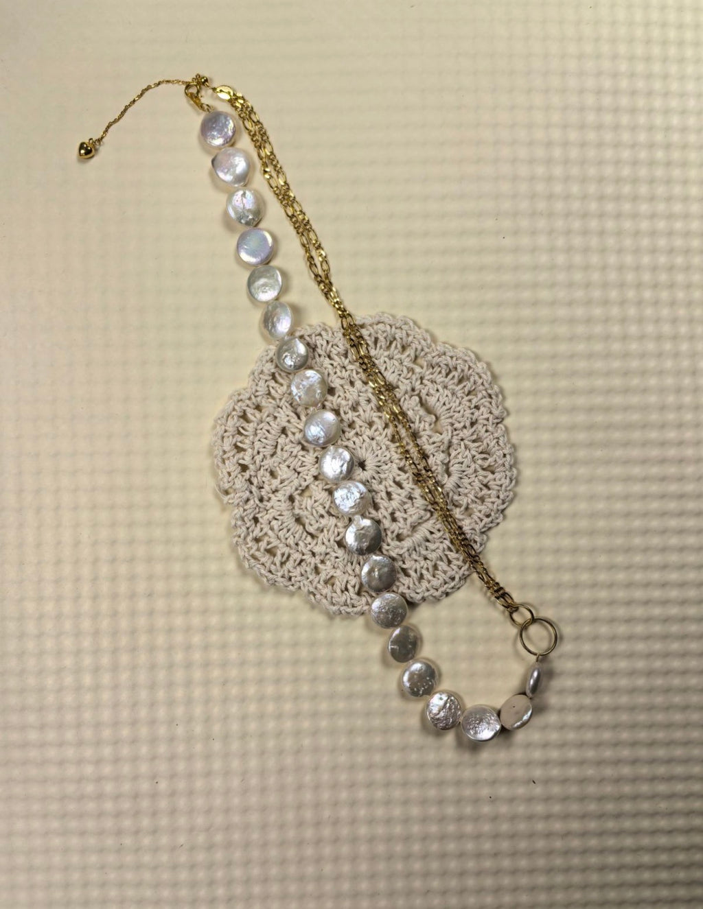 The Elysian Fusion Asymmetric Baroque Necklace