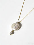 The Ethereal Drop Baroque Pearl Necklace